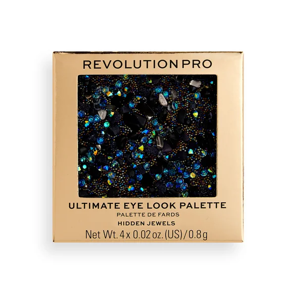 Revolution PRO, Ultimate Eye Look Hidden Jewels, paletka očných tieňov