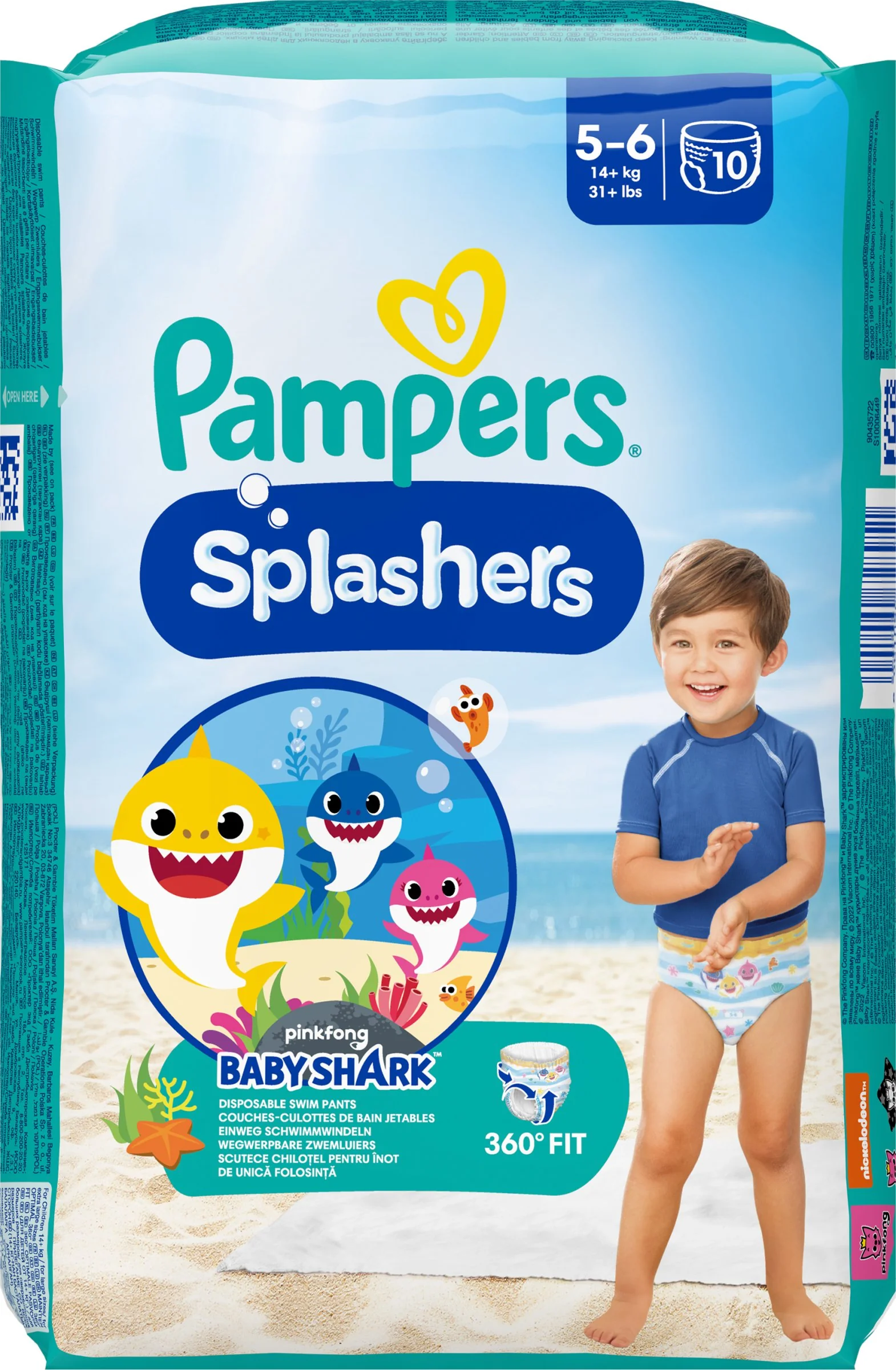 Pampers Splashers JUNIOR 5-6