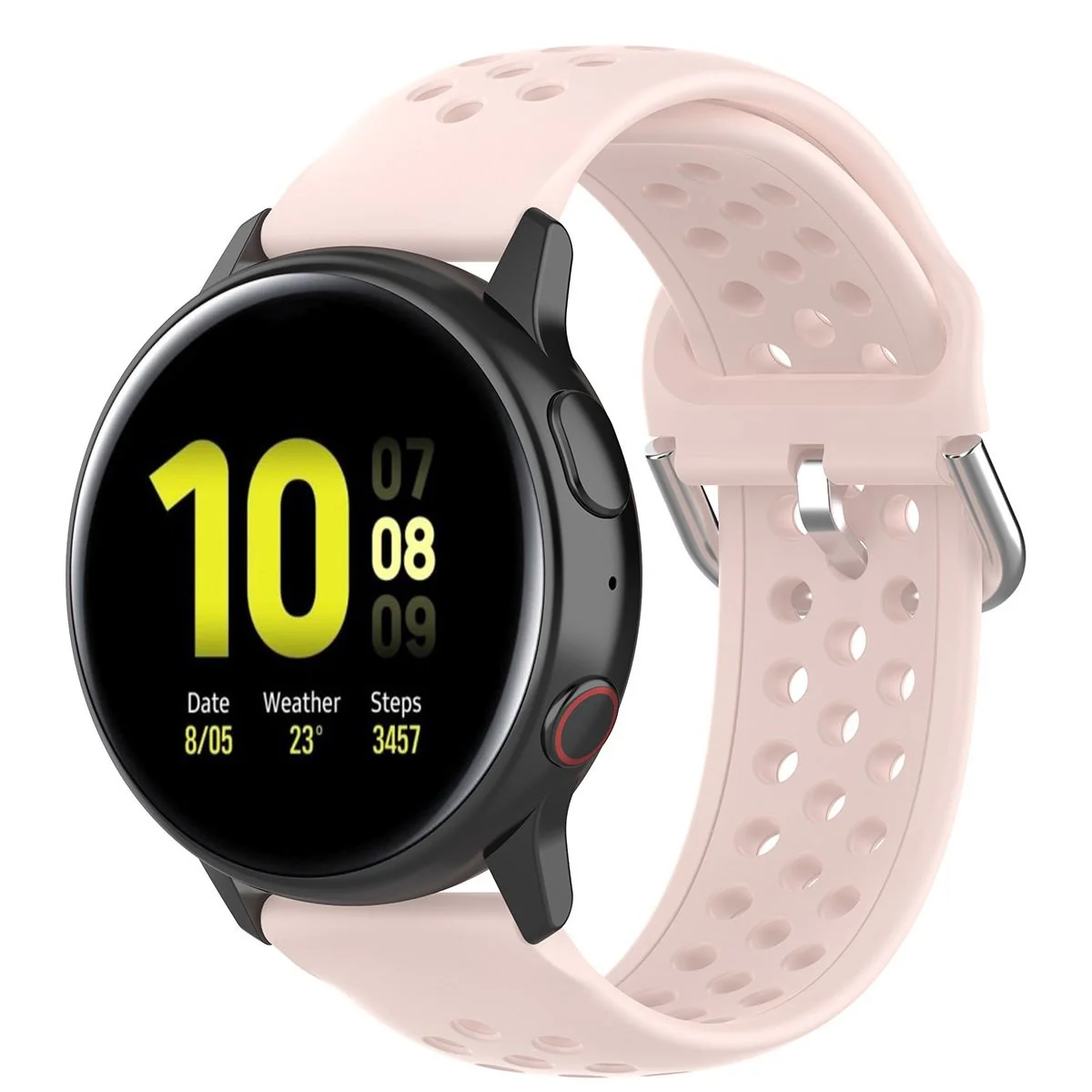 BStrap Silicone Dots remienok na Garmin Vivoactive 5 pink