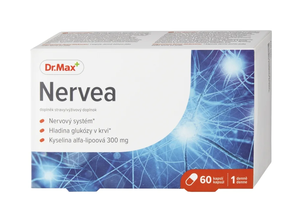 Dr. Max Nervea 1×60 cps, výživový doplnok