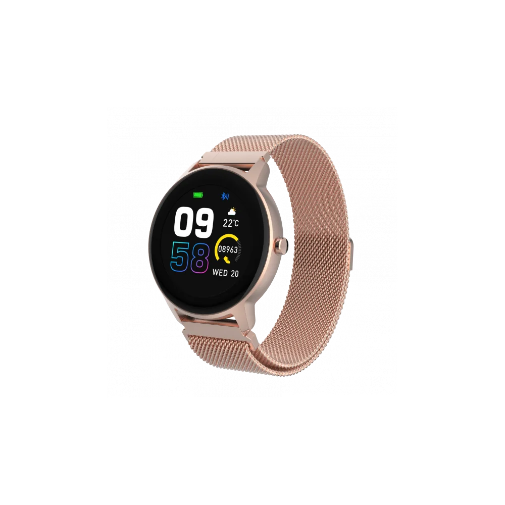 Hodinky SMART FOREVER ForeVive2 Slim SB-325 rose gold 