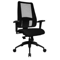 Balančná stolička Lady Sitness Deluxe W50/W500 - čierne sedadlo/čierna sieťovina