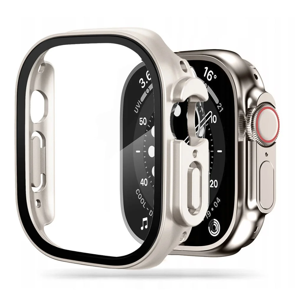 Tech-Protect Defense 360 puzdro so sklom na Apple Watch Ultra 49mm, ti tanium