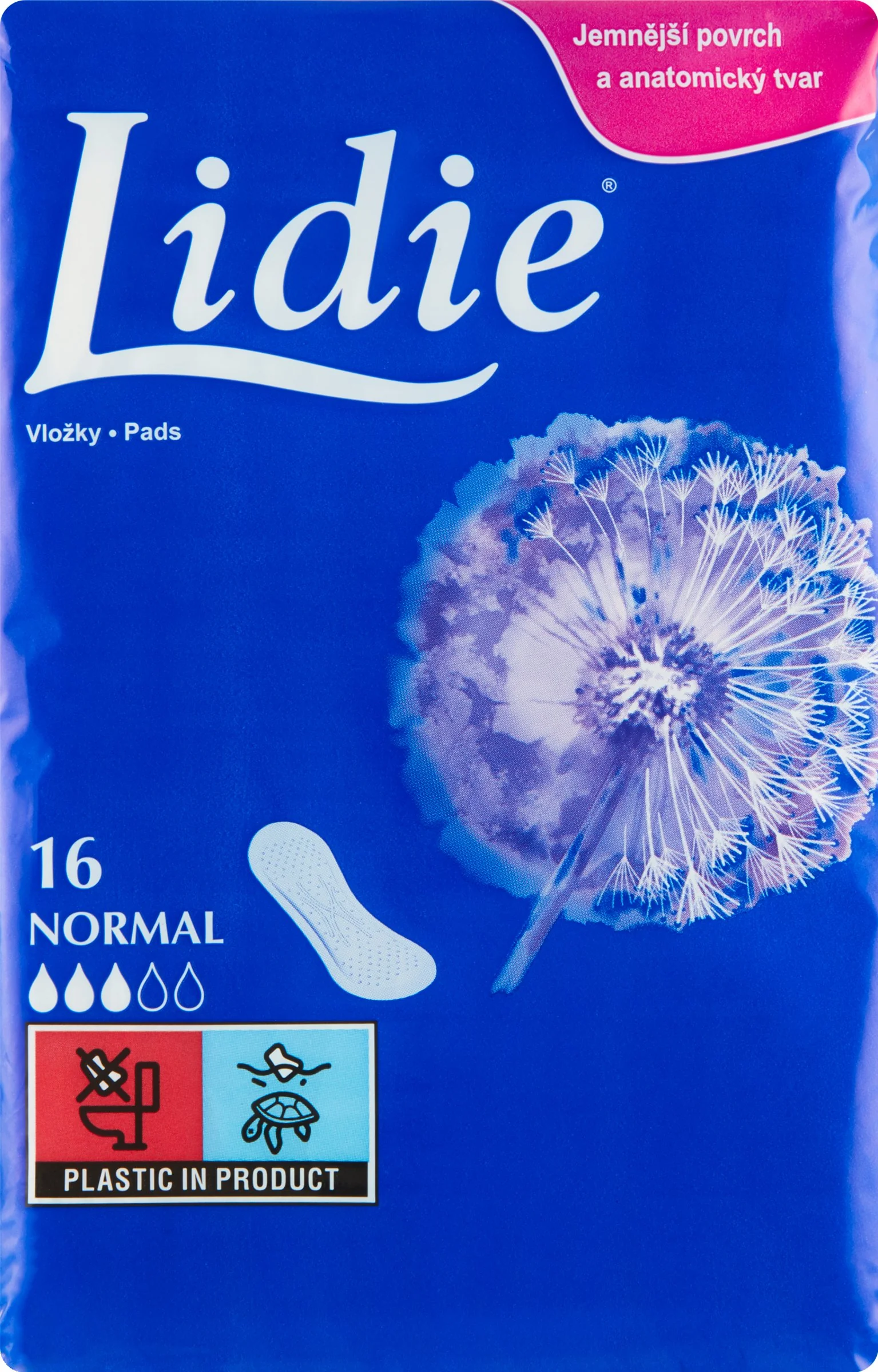 LIDIE vložky Normal 16 ks