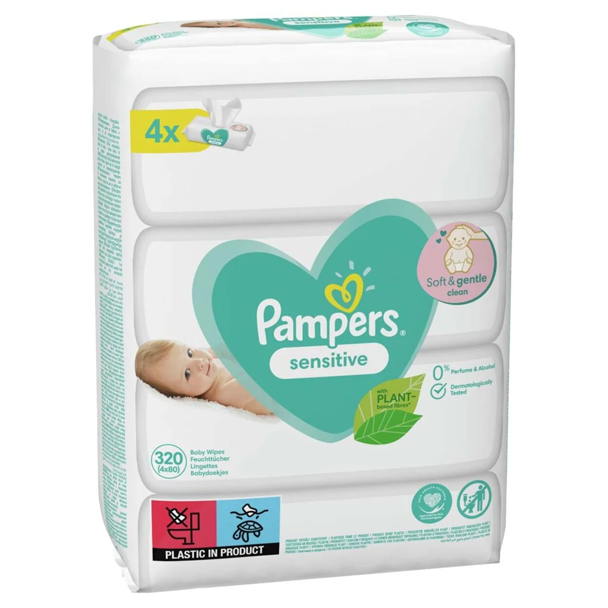 PAMPERS Baby Wipes Sensitive