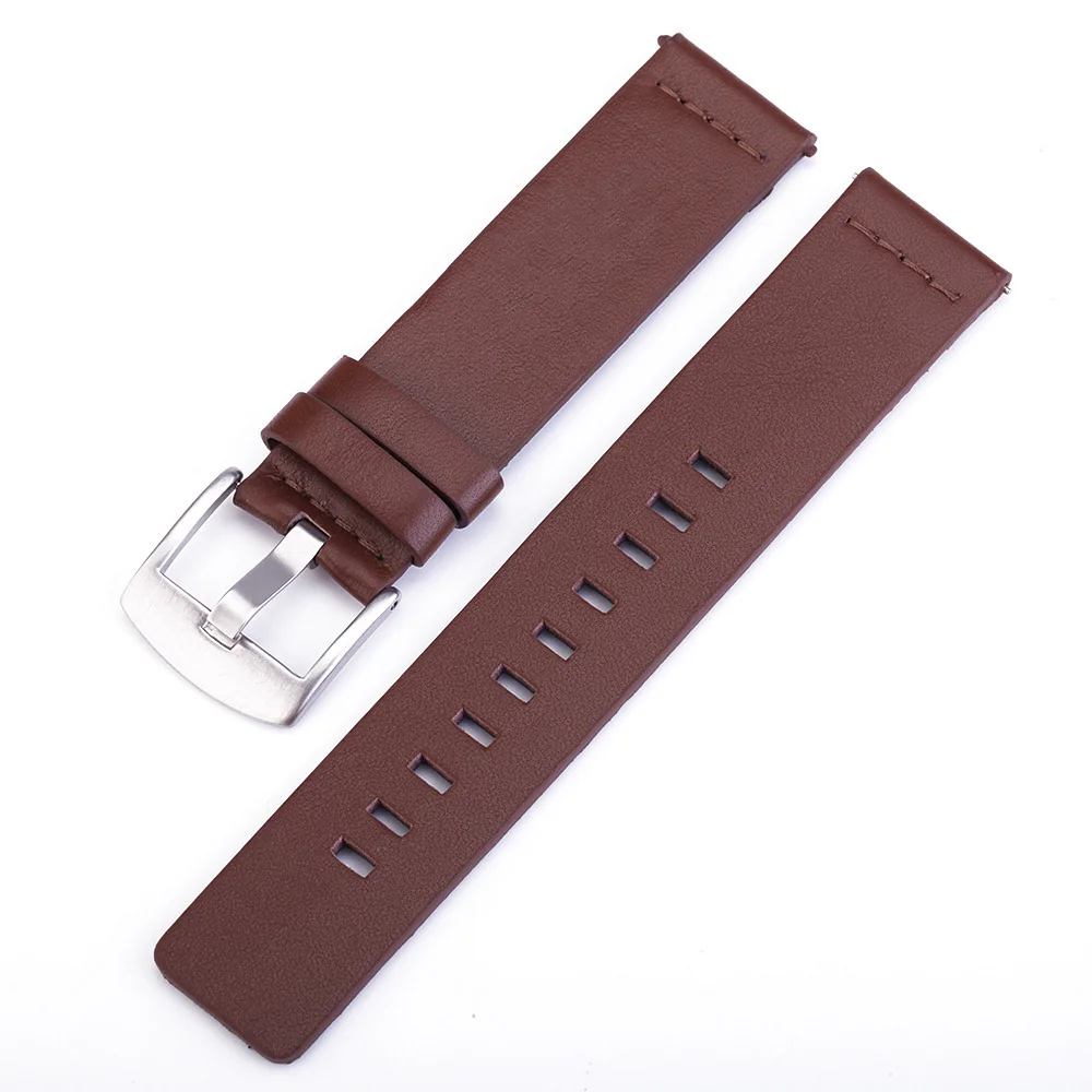 BStrap Fine Leather remienok na Garmin Vivoactive 5, brown