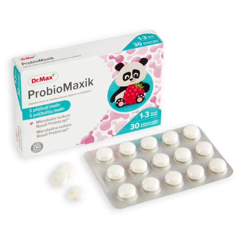 Dr. Max ProbioMaxík 1×30 tbl, cmúľacie tablety