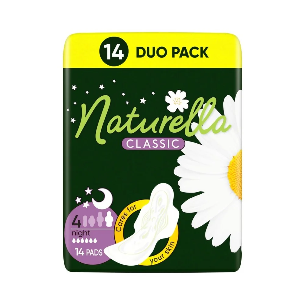 Naturella Classic 14ks Night 1×14 ks, hygienické vložky