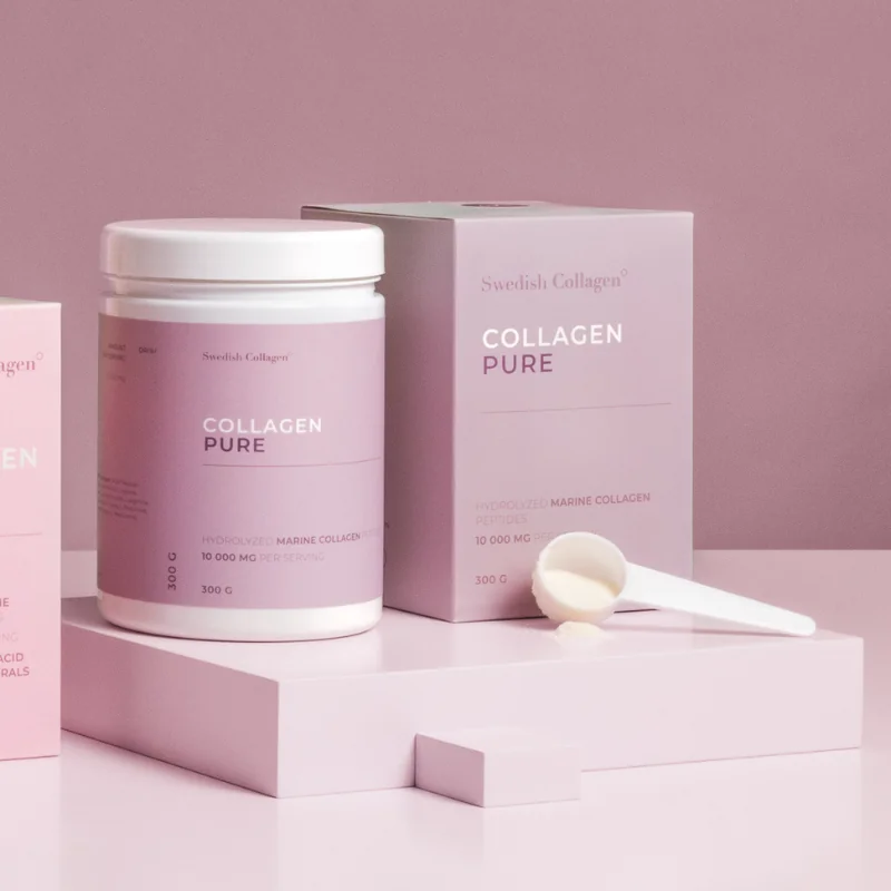 Collagen Pure čistý hydrolyzovaný morský kolagén 300 g 1×300 g, hydrolyzovaný kolagén