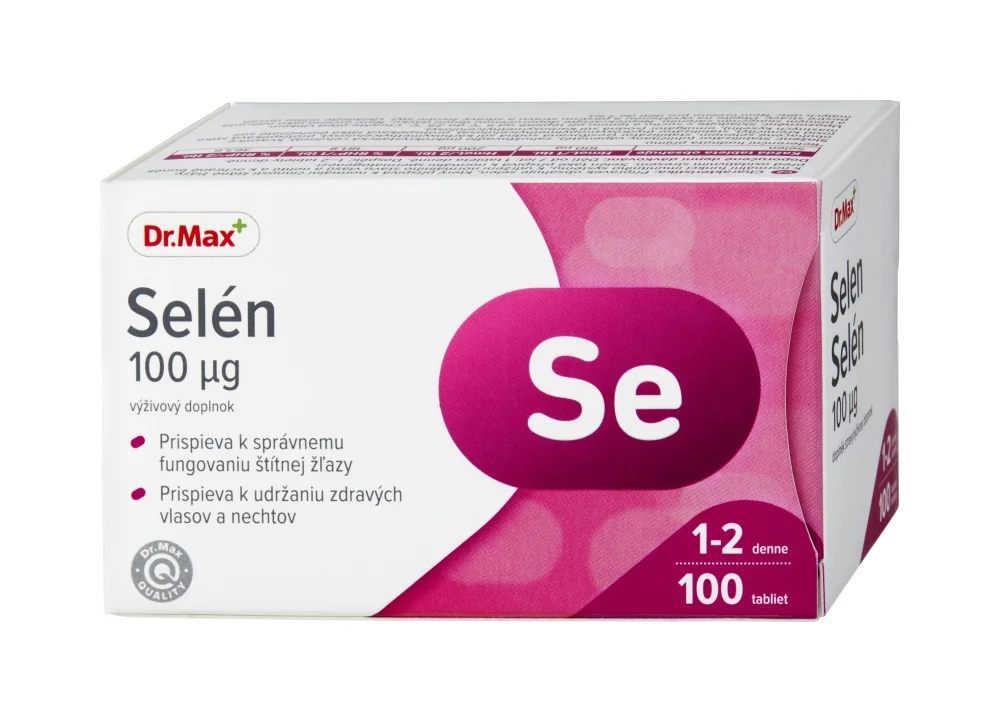 Dr. Max Selén 1×100 tbl, výživový doplnok