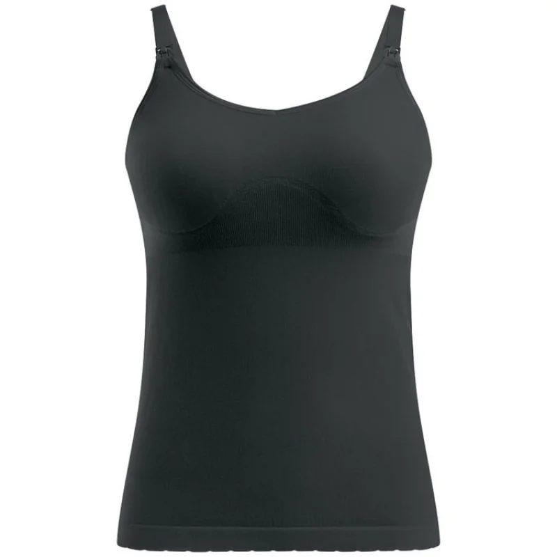 MEDELA Tank Top Bravado Tričko pre tehotné a dojčiace ženy, veľkosť L, čierne 