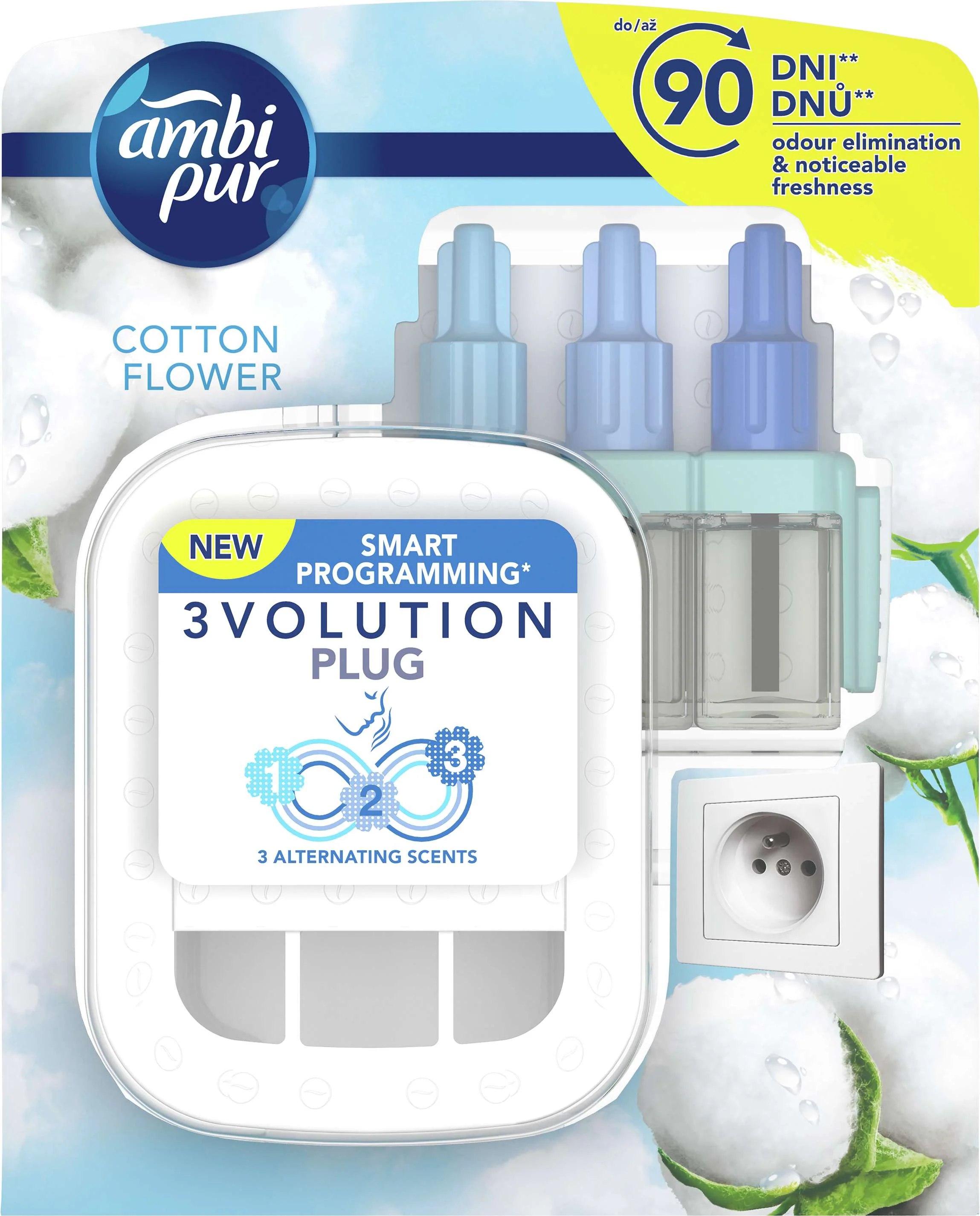 AMBI PUR 3VOL STROJCEK 20ML COTTON FLOWER