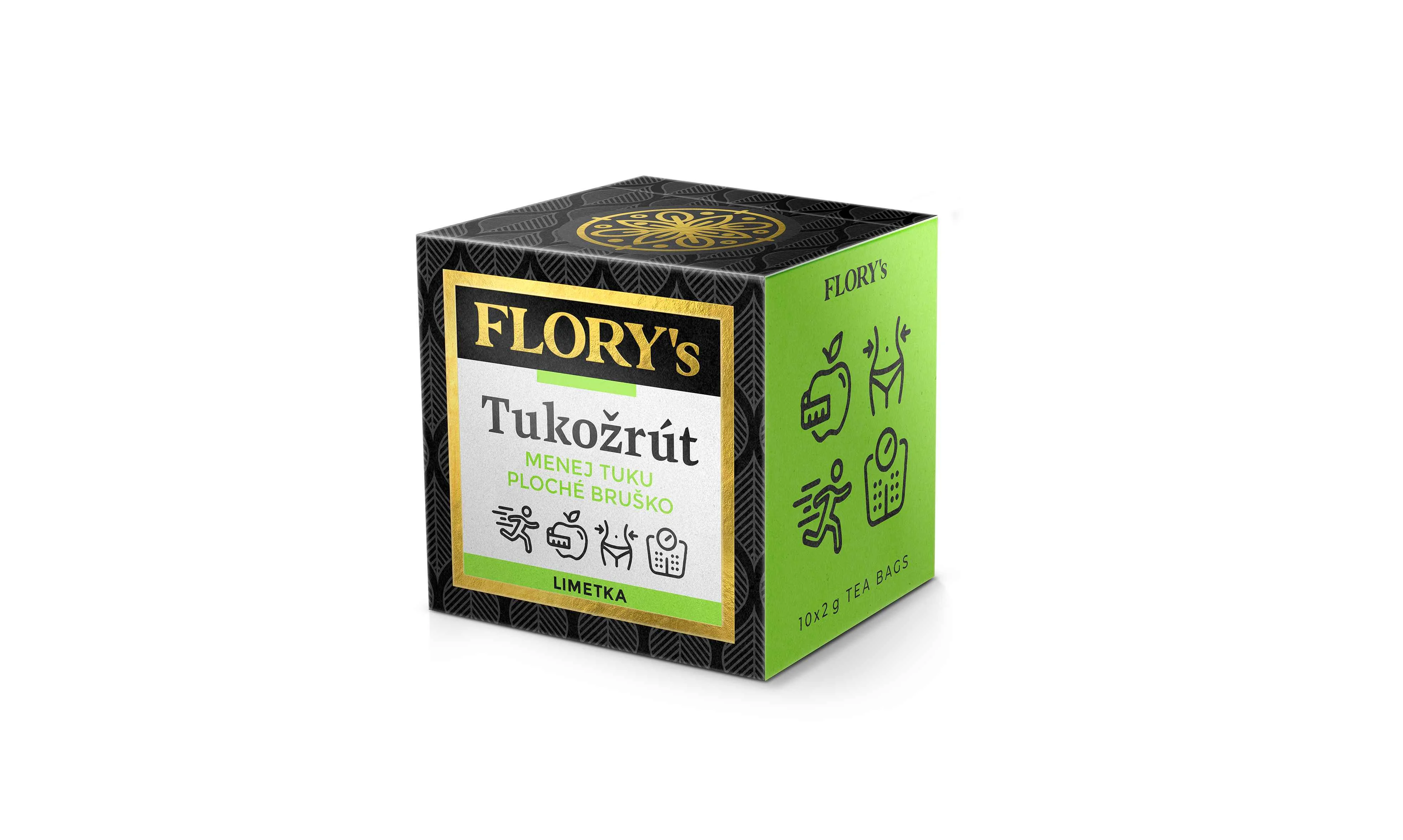 Flory´s  Tukožrút limetka 10x1,5g