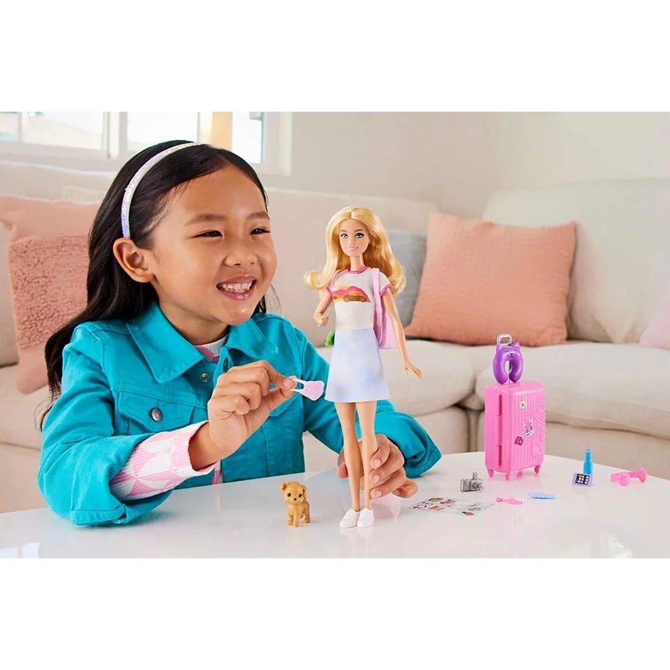 Mattel Barbie Cestovateľka s doplnkami 