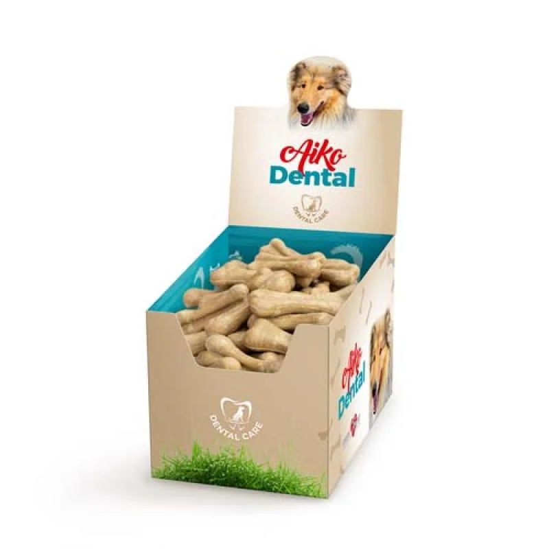 COBBYS PET AIKO Dental Calcium Milk Bone 7cm Medium vápnikové mliečne kosti 1ks 