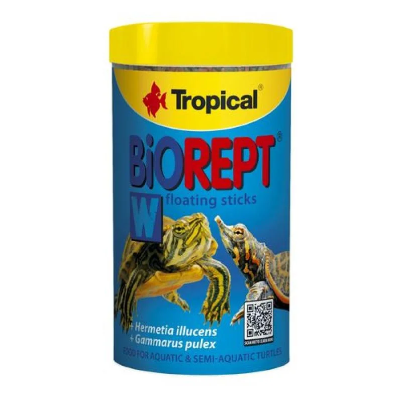 TROPICAL Biorept W 100ml/30g krmivo pre vodné korytnačky 