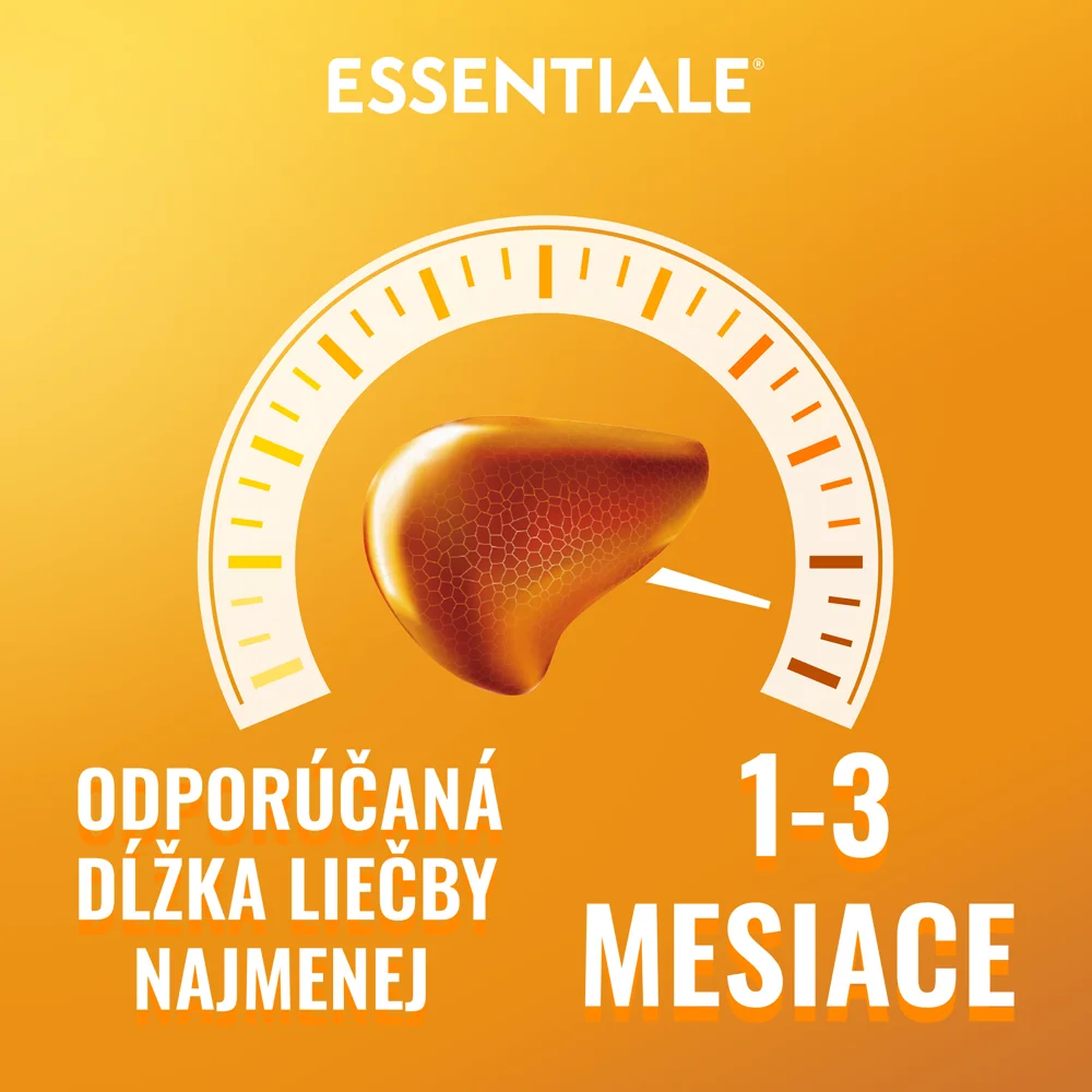 Essentiale® 300 mg 1×90 cps, liečba chorôb pečene