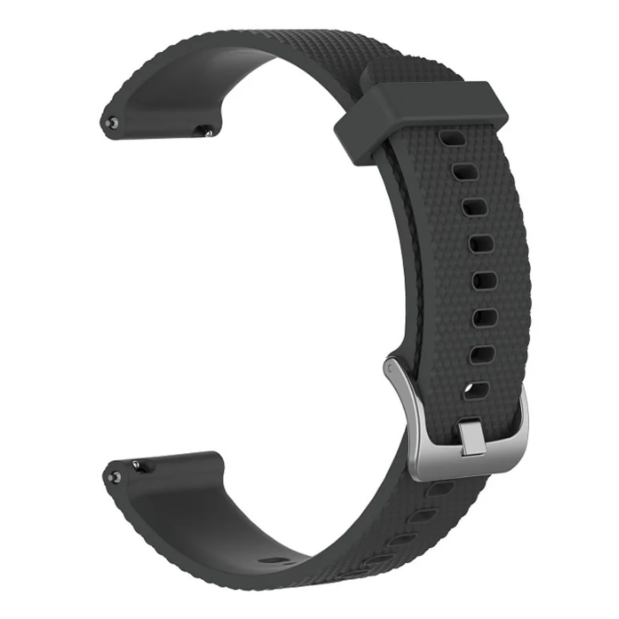 BStrap Silicone Bredon remienok na Garmin Venu 2 dark gray