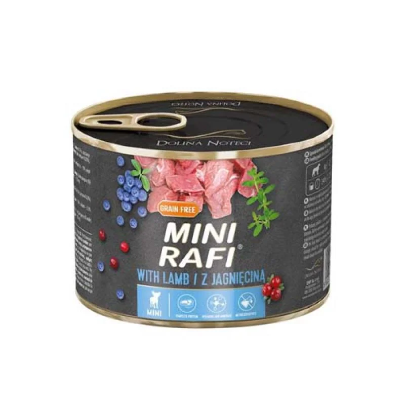 RAFI MINI paštéta s jahňacím mäsom 185g - konzerva