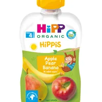 HiPP BIO 100% ovocie Jablko-Hruška-Banán od uk. 4.-6. mesiaca