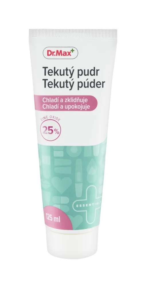 Dr. Max Tekutý púder 1×125 ml, chladiaci účinok