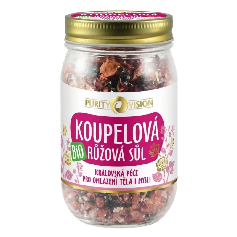 Purity Vision Bio Ruzova Kupelova Sol 400g