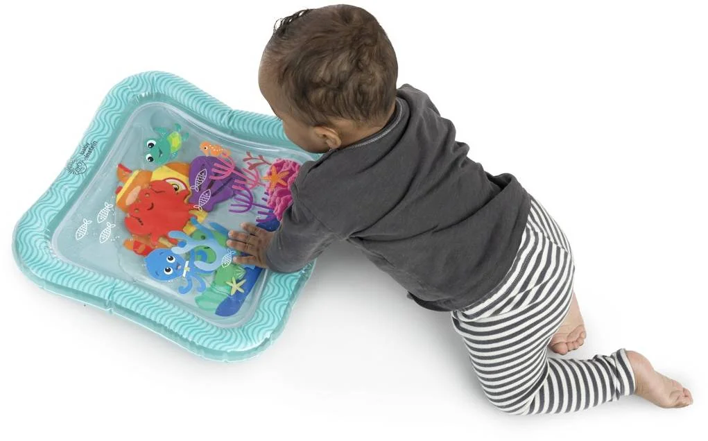 BABY EINSTEIN Podložka vodná 40x40 cm Sensory Splash™ 0m+ 1×1 ks, podložka pre deti