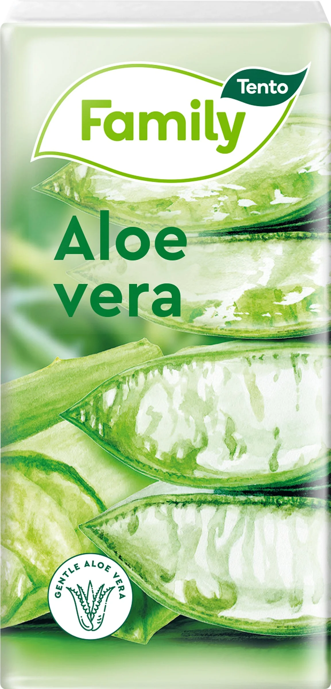 Tento Family Sensitive Aloe Vera hygienické vreckovky 10×10 ks, hygienické vreckovky