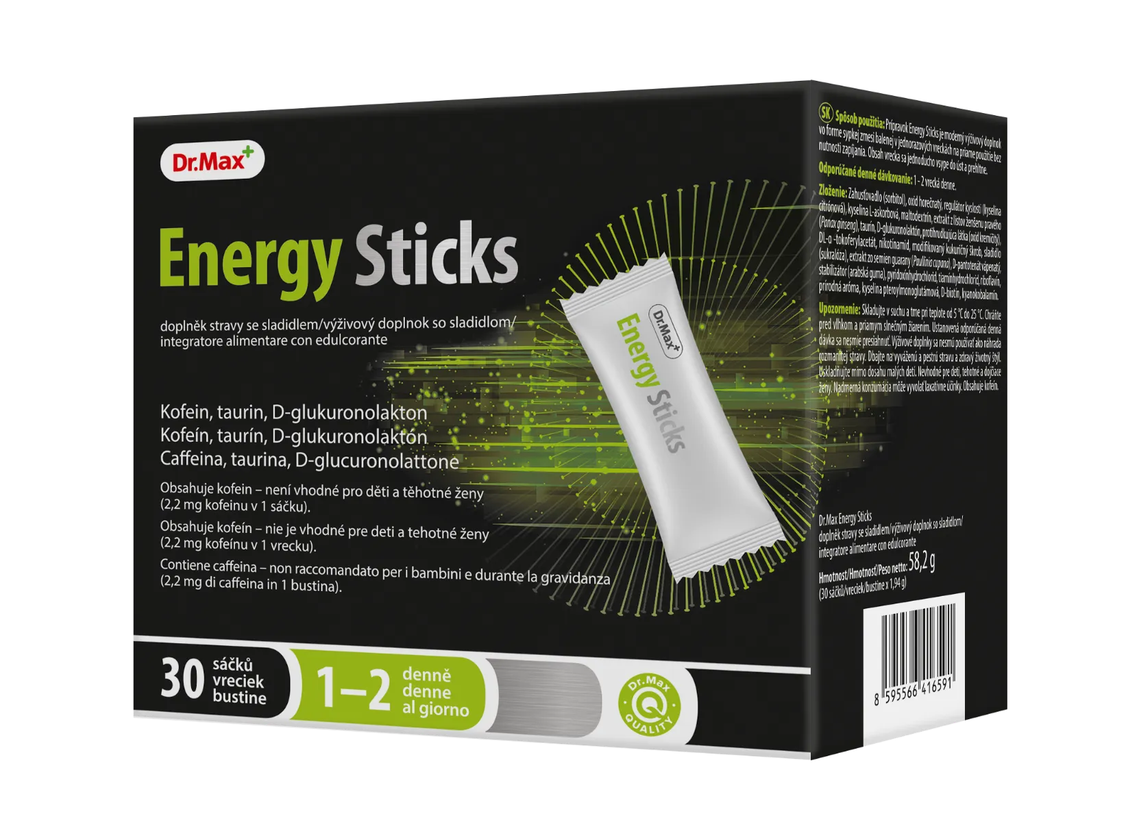 Dr. Max Energy Sticks 1×30 ks
