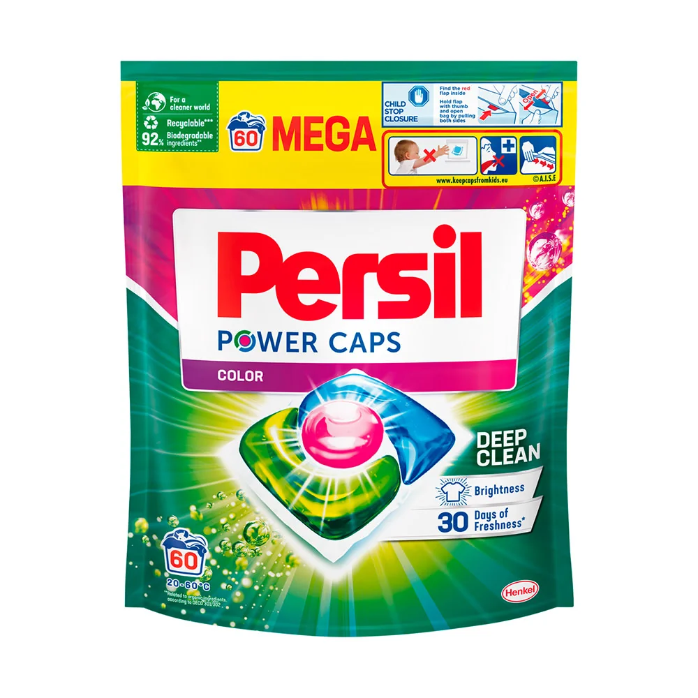 Persil Power Caps pracie kapsuly Color 60 praní