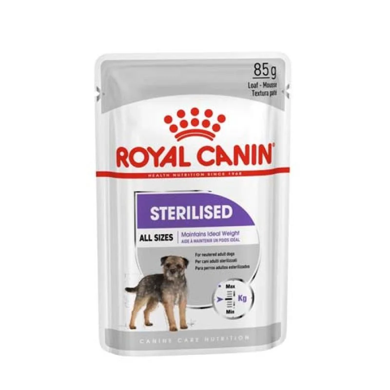 ROYAL CANIN CCN WET STERILISED 85g kapsička v paštéte pre sterilizované psy