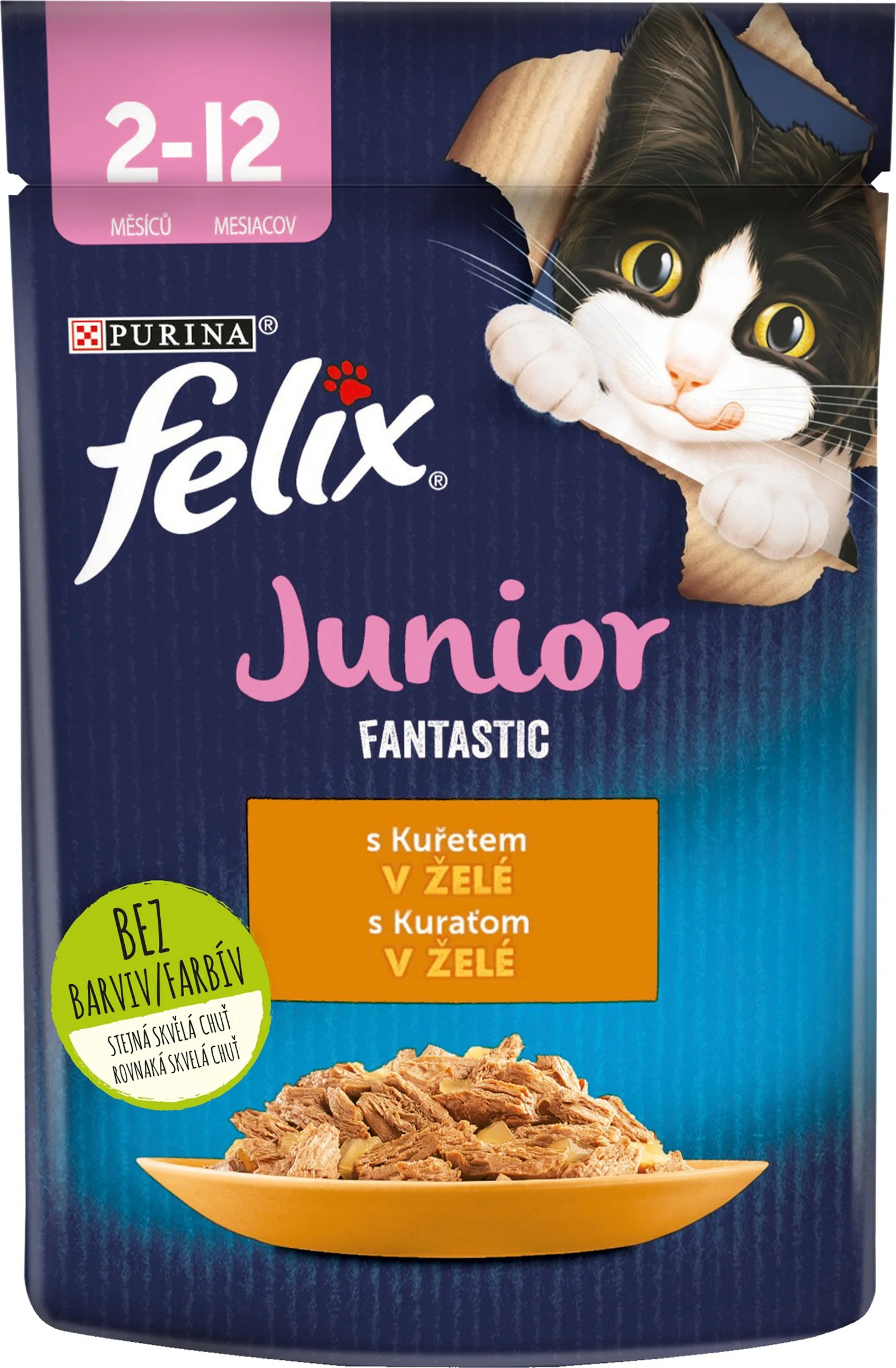 FELIX Fantastic JUNIOR kapsička s kuraťom v želé 85g