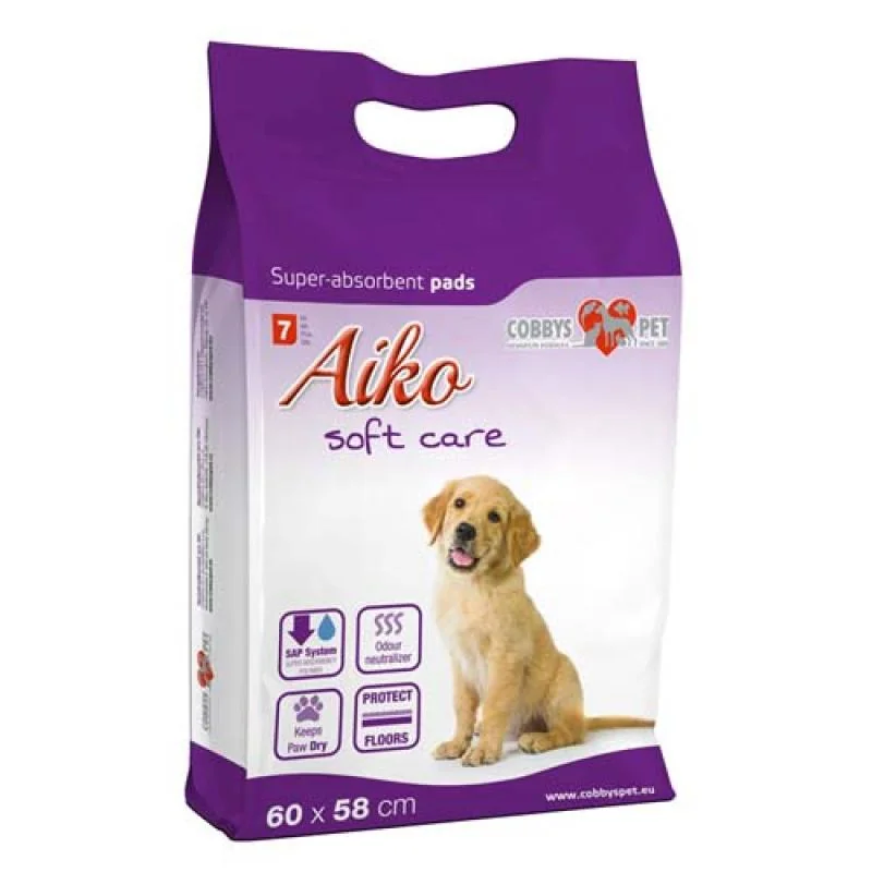 AIKO Soft Care 60x58cm 7ks plienky pre psov