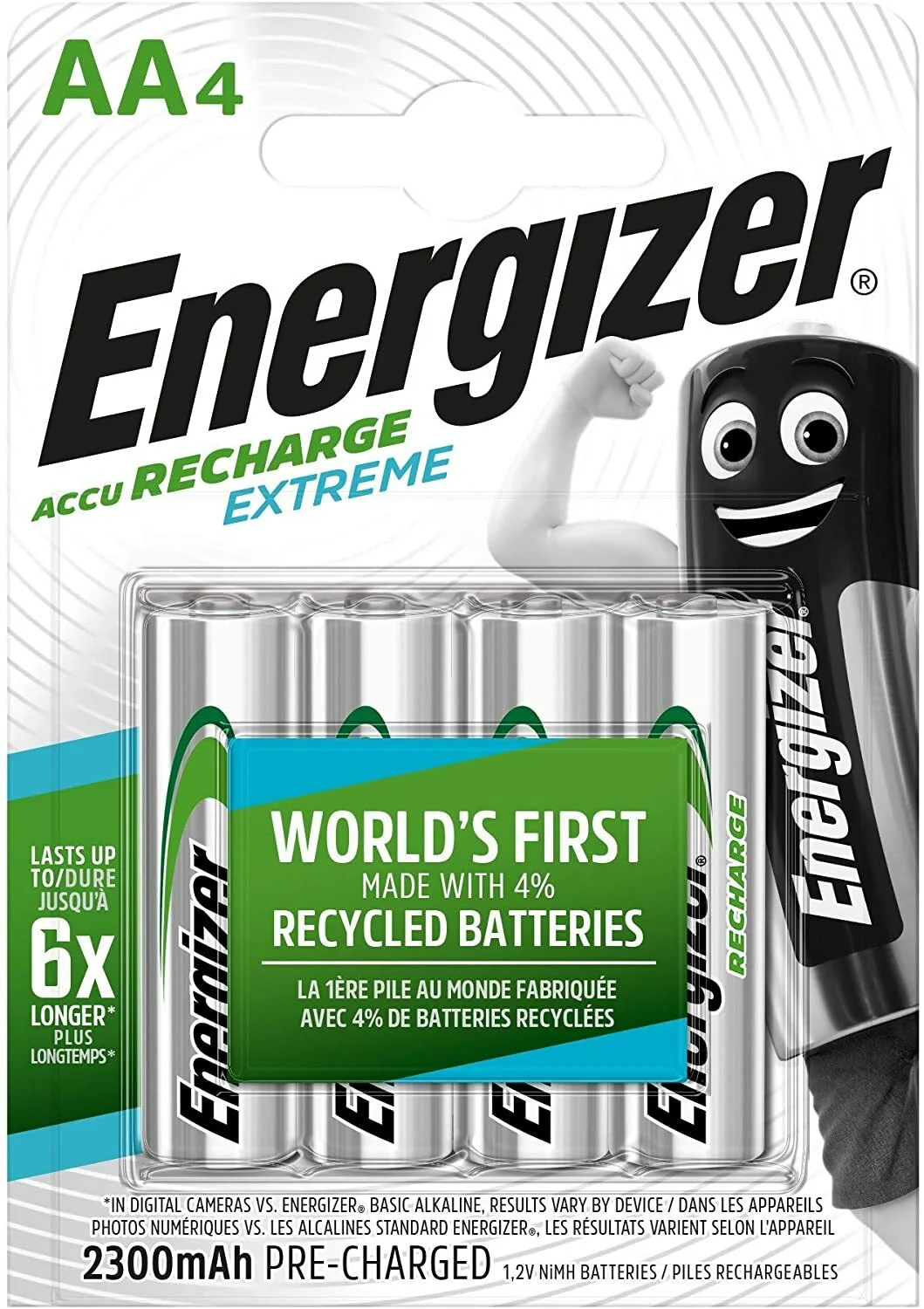 Energizer Extreme AA HR6 FSB4 2300mAh 4ks E300624601