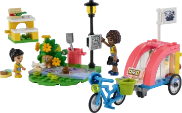 LEGO® Friends 41738 Záchrana psa na bicykli 1×1 ks, lego stavebnica