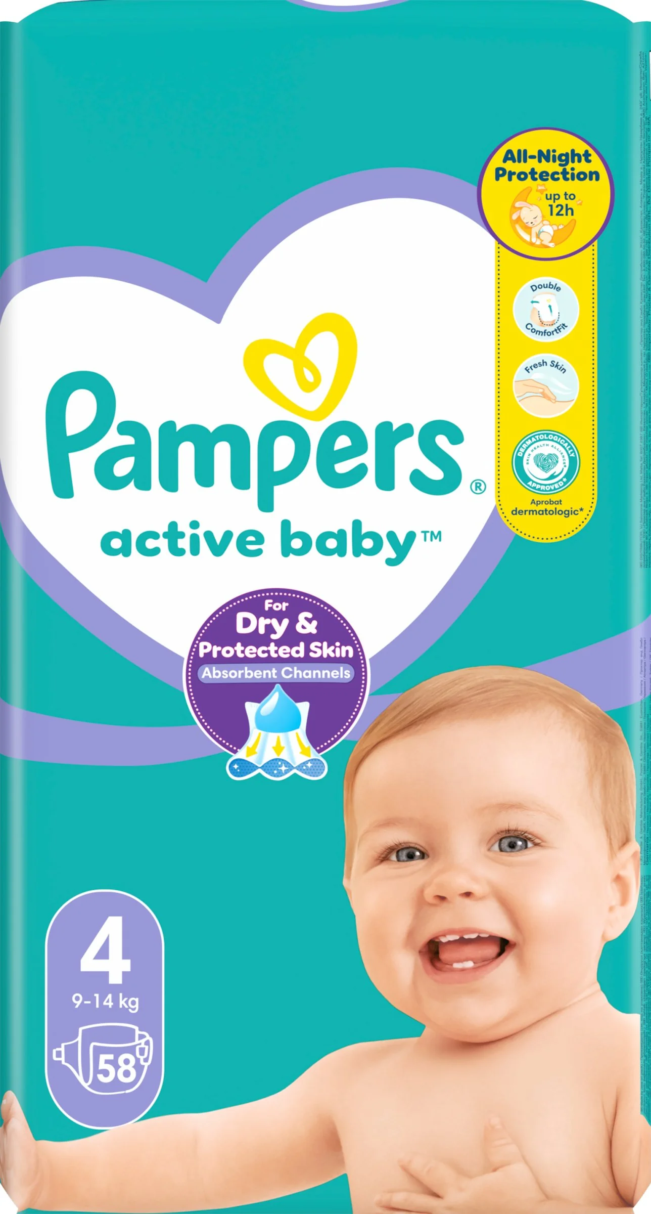 PAMPERS active baby Maxi Pack 4 Maxi