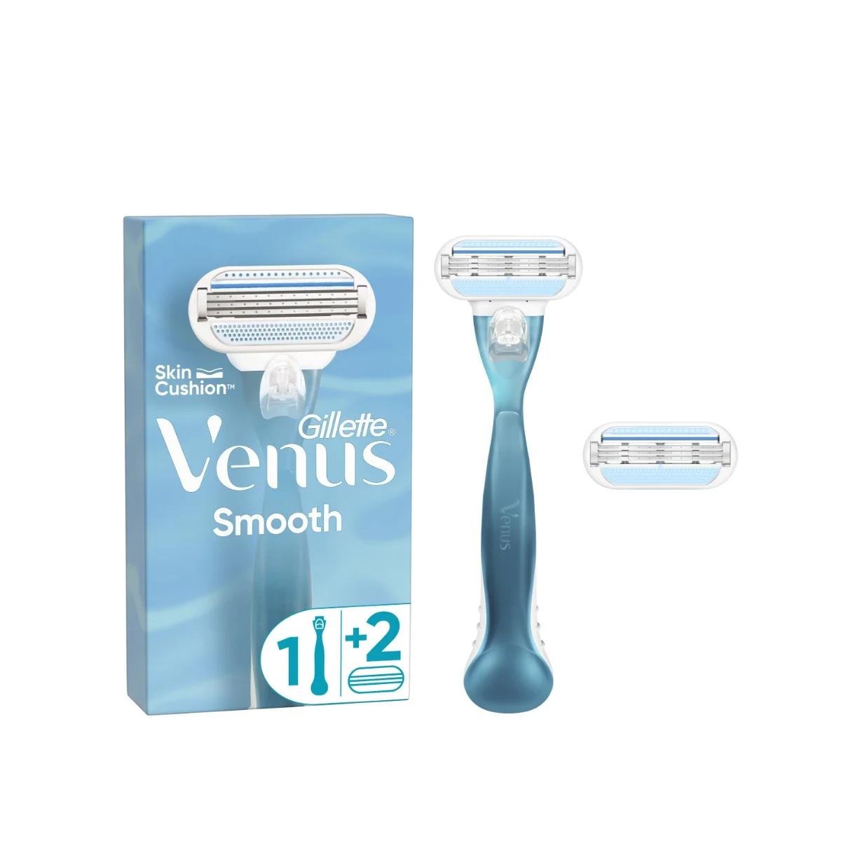 Venus Smooth Strojček + 2 NH 1×1 set, holiaci strojček s náhradnými hlavicami