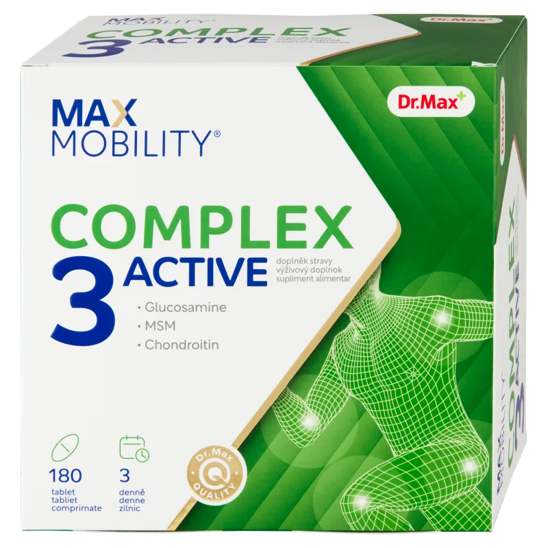 Dr. Max Complex 3 Active 1×180 tbl, výživový doplnok