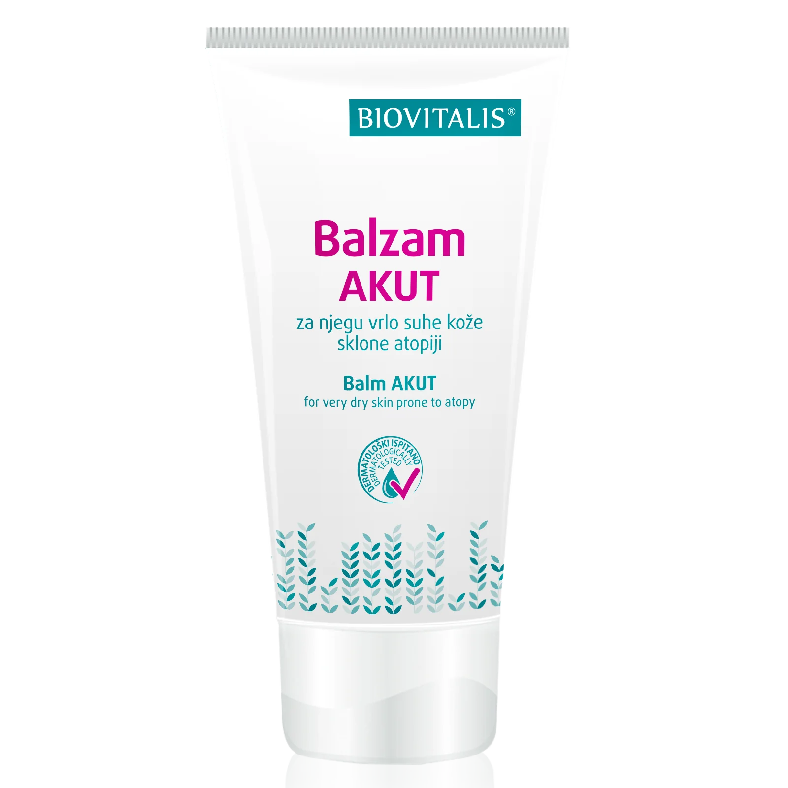 BIOVITALIS® Balzam AKUT pre starostlivosť o veľmi suchú pokožku so sklonom k atopii 1×150 ml, telový balzam