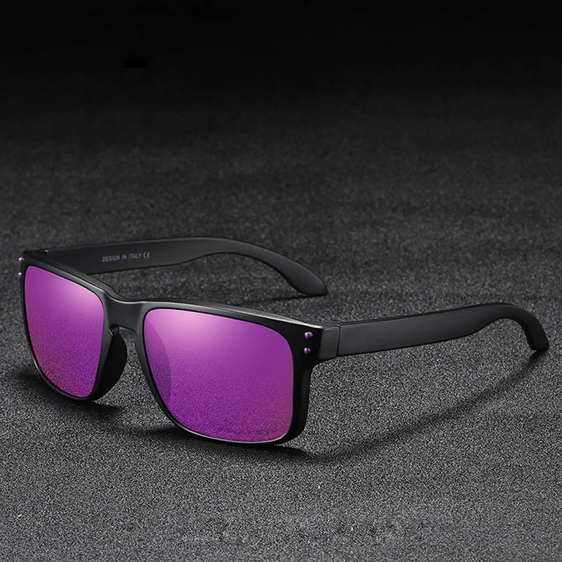 KDEAM Trenton 3 slnečné okuliare, Black / Purple 