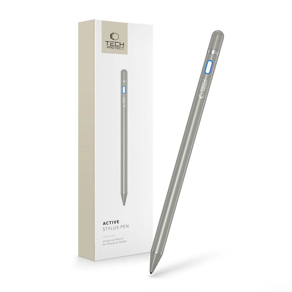 Tech-Protect Active Stylus pero na tablet, titanium