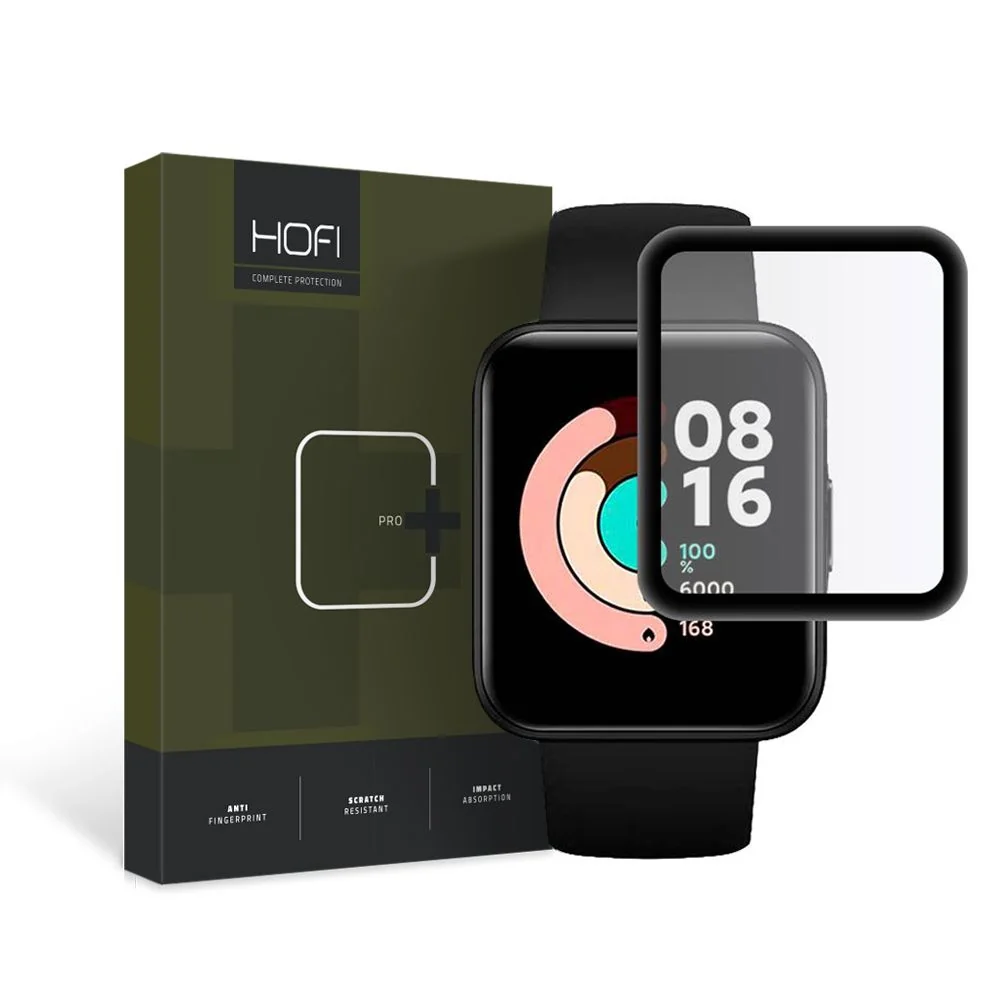 HOFI Hybrid ochranné sklo na Xiaomi Redmi Watch 2 Lite, čierne 