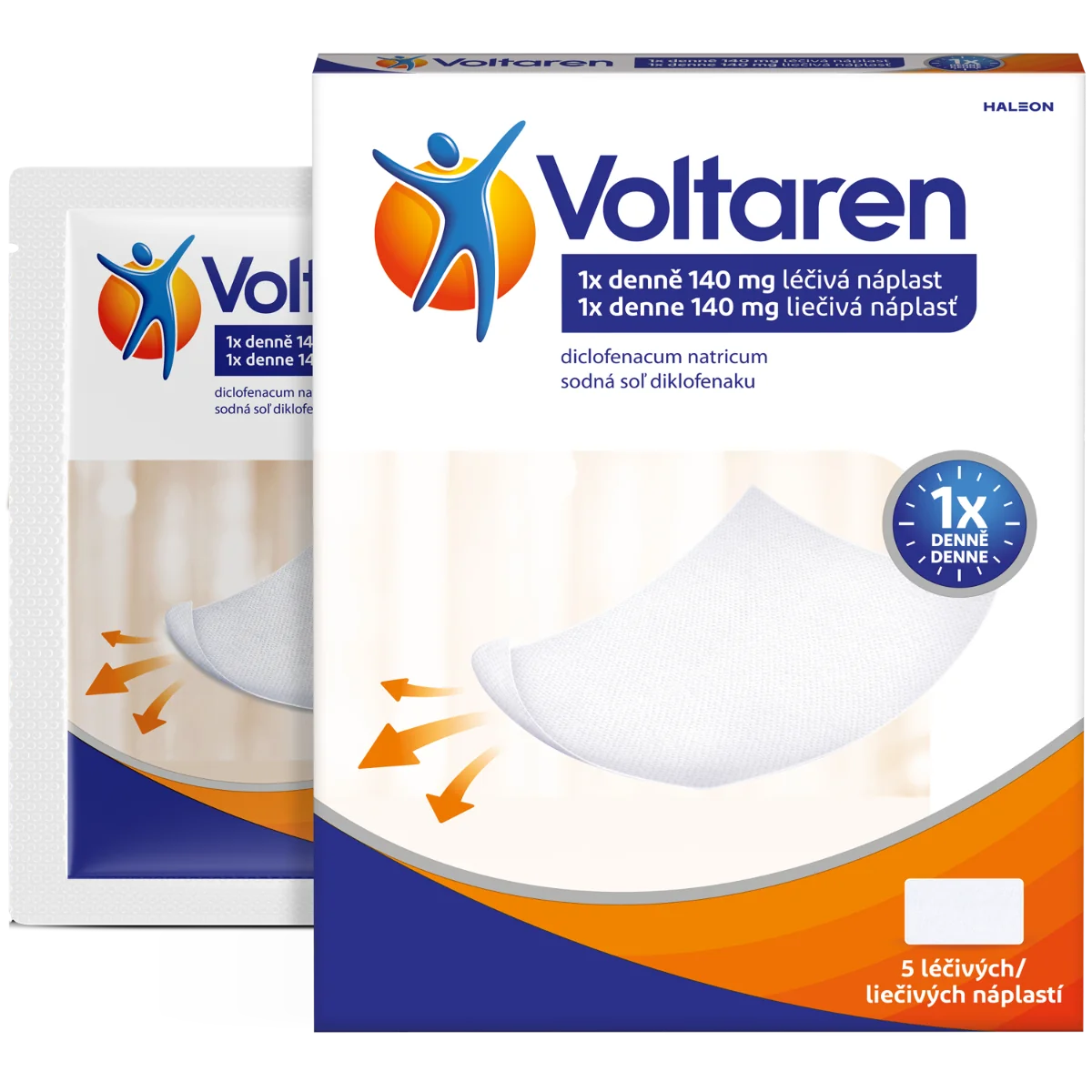 Voltaren liečivá náplasť 140 mg