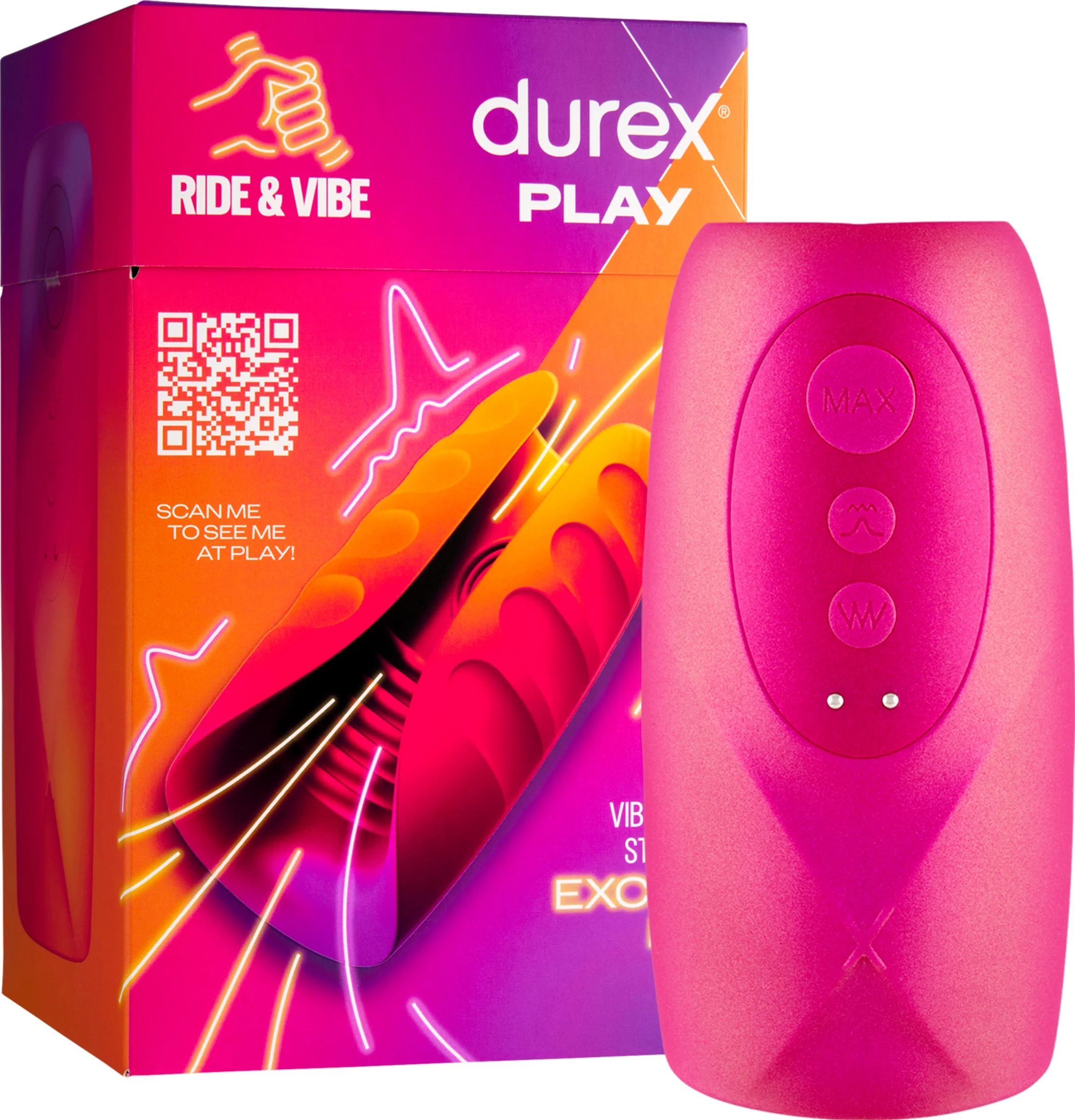 DUREX Play Vibračný masturbátor 1×1 ks, masturbátor