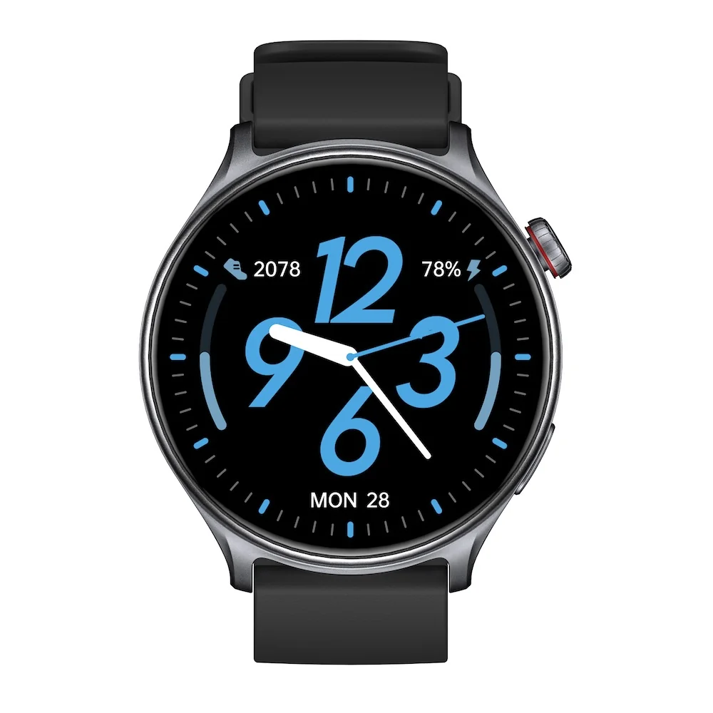 NEOGO Watch GTR2 smart hodinky, čierne 