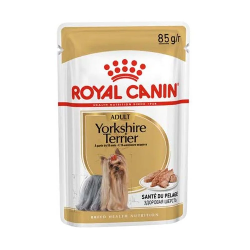 ROYAL CANIN BHN YORKSHIRE TERRIER ADULT 85g paštéta v kapsičke pre dospelé psy plemena Yorkshirský teriér