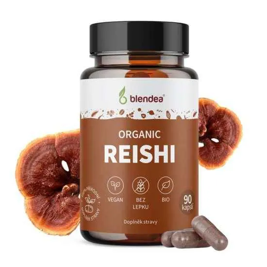 BLENDEA BIO REISHI 1×90 cps, výživový doplnok