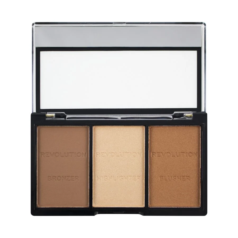 Revolution Ultra Sculpt & Contour Kit Light  /  Medium C04 paletka na tvár 1×1 ks