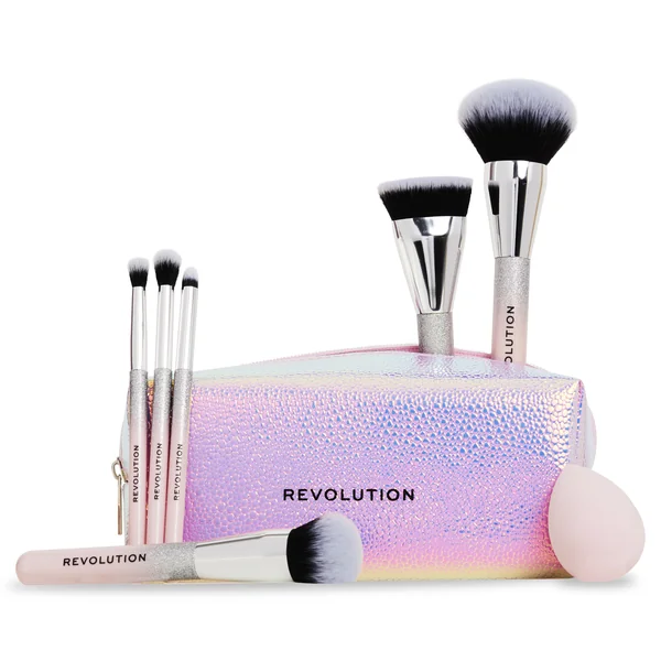 Revolution Glam Up Brush Gift Set, darčeková sada 1×1 set, darčeková sada