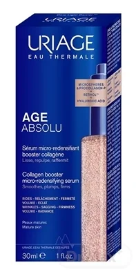 URIAGE AGE ABSOLU Collagen Booster Serum 1x30 ml, intenzívne spevňujúce sérum